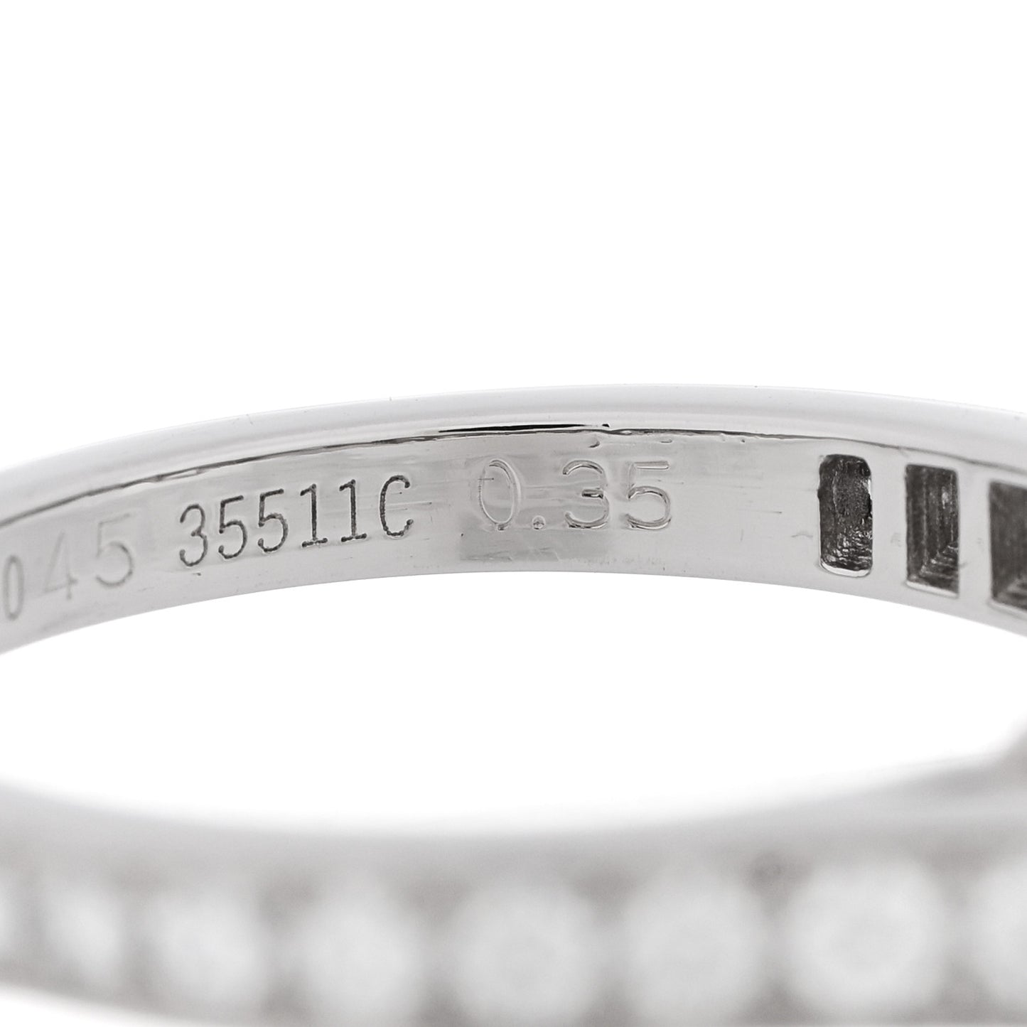 Platinum Diamond .35ct 1895 Solitaire Engagement Ring 45 3.25