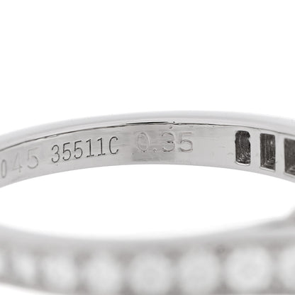 Cartier Platinum Diamond .35ct 1895 Solitaire Engagement Ring 45 3.25 7 of 7