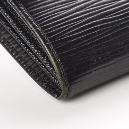 Louis Vuitton Epi Sarah Wallet Black 5 of 14