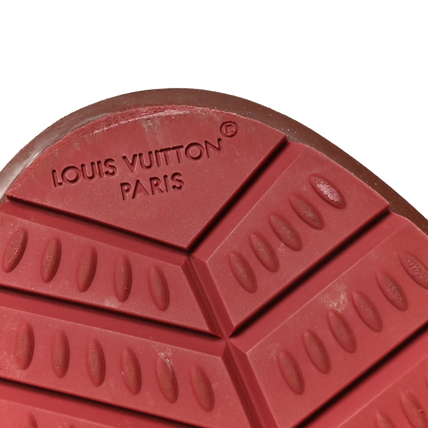 Lambskin Vachetta Mens LV Buttersoft Sneakers 10 Bordeaux