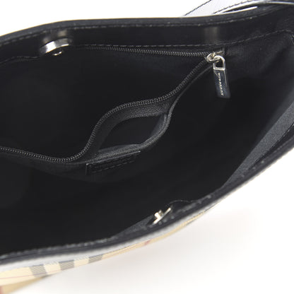 Burberry House Check Shoulder Bag Black 7 of 10