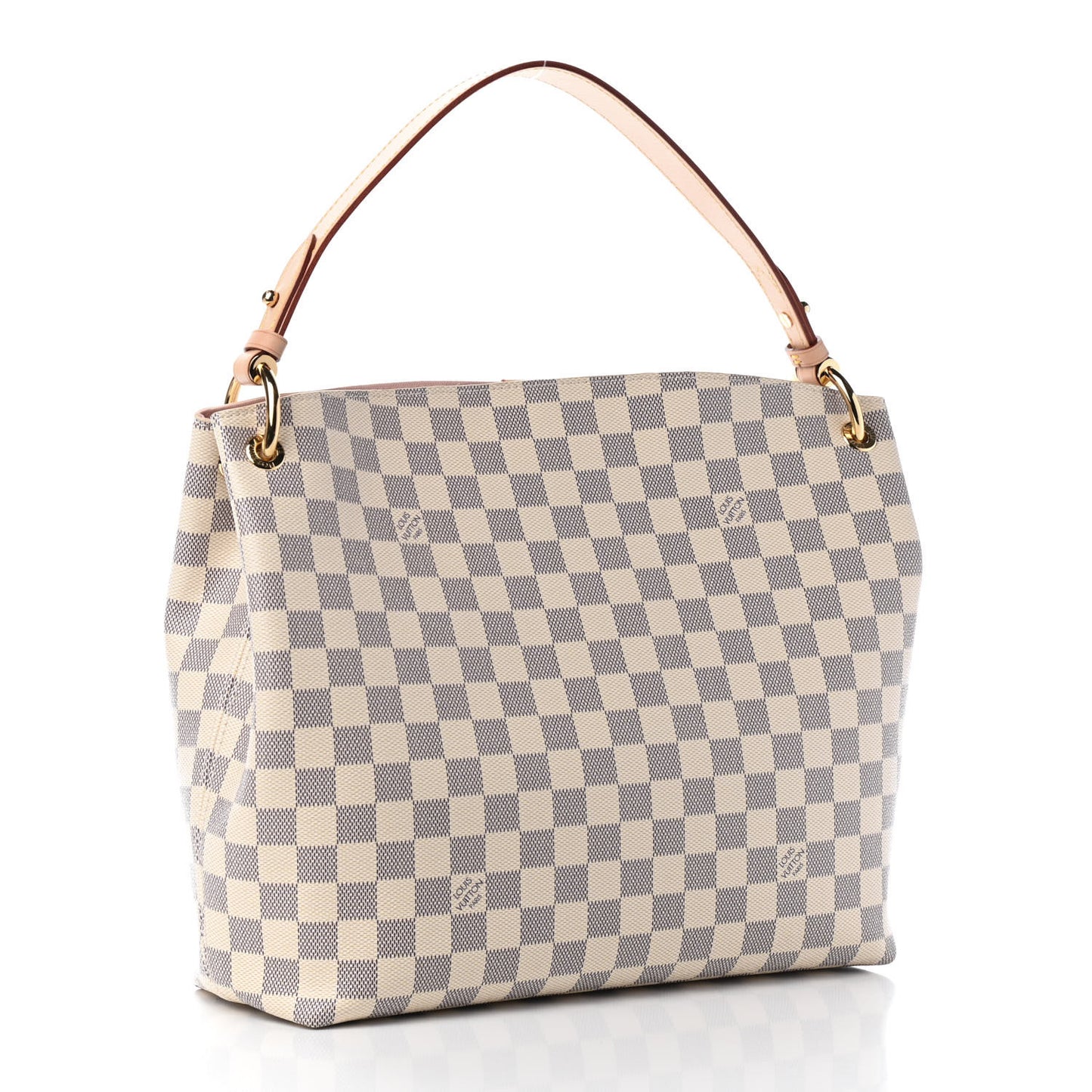 Damier Azur Graceful PM Rose Ballerine