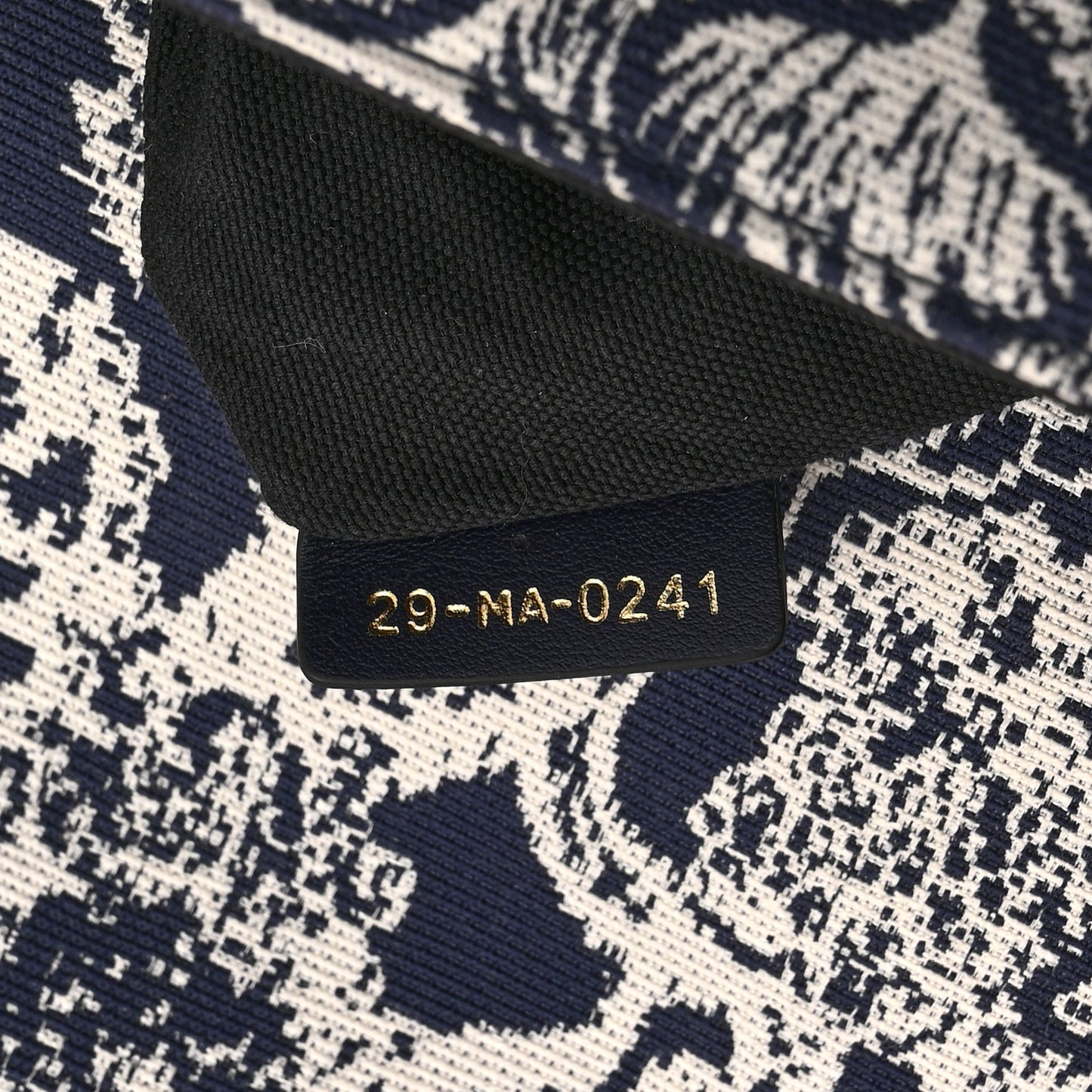 Toile de Jouy Reverse Jacquard 30 Montaigne Flap Bag Blue