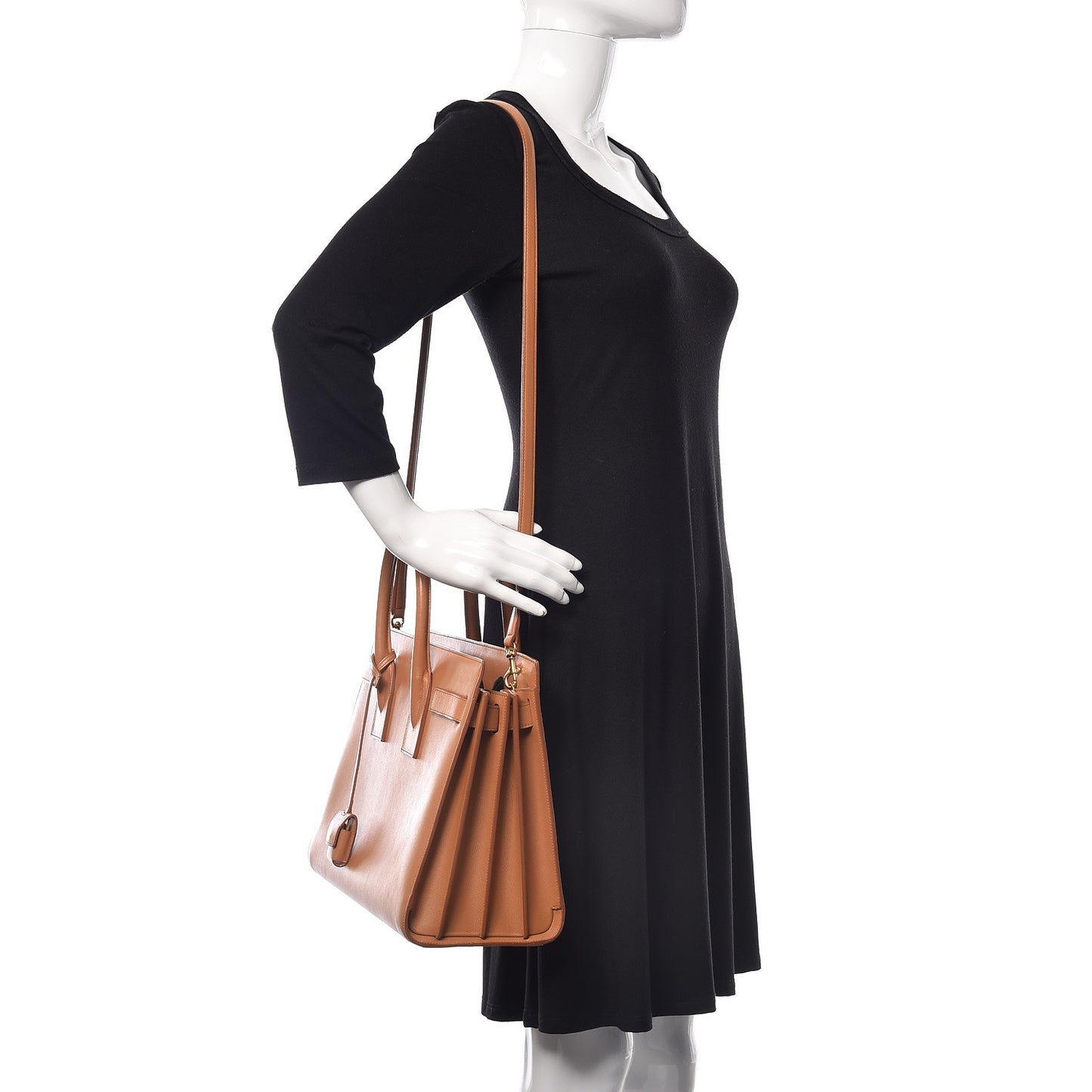Calfskin Small Sac De Jour Taupe