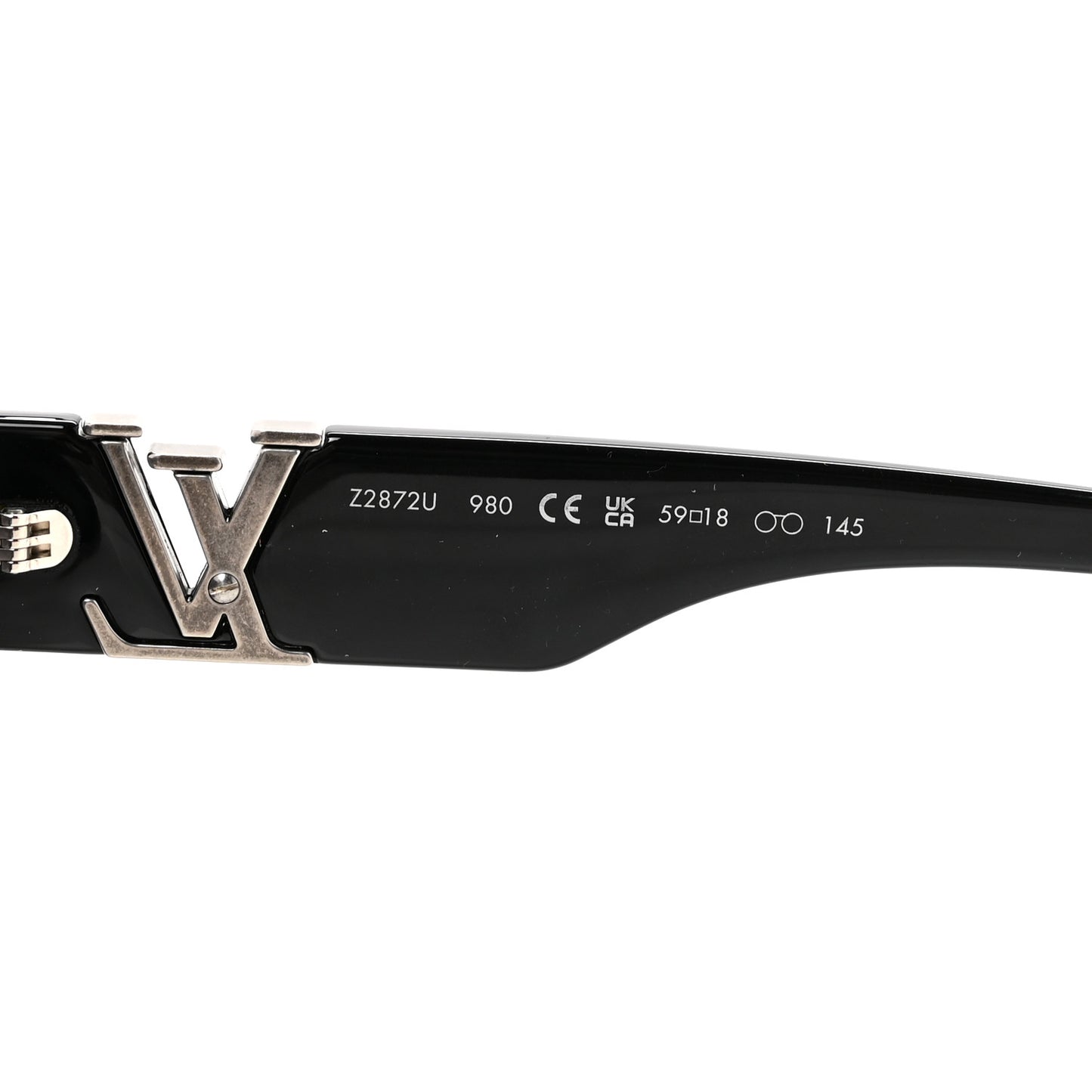 Acetate LV Flower Z2872U Sunglasses Black