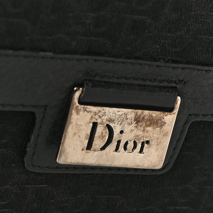 Christian Dior Monogram Flap Wallet Black 15 of 17