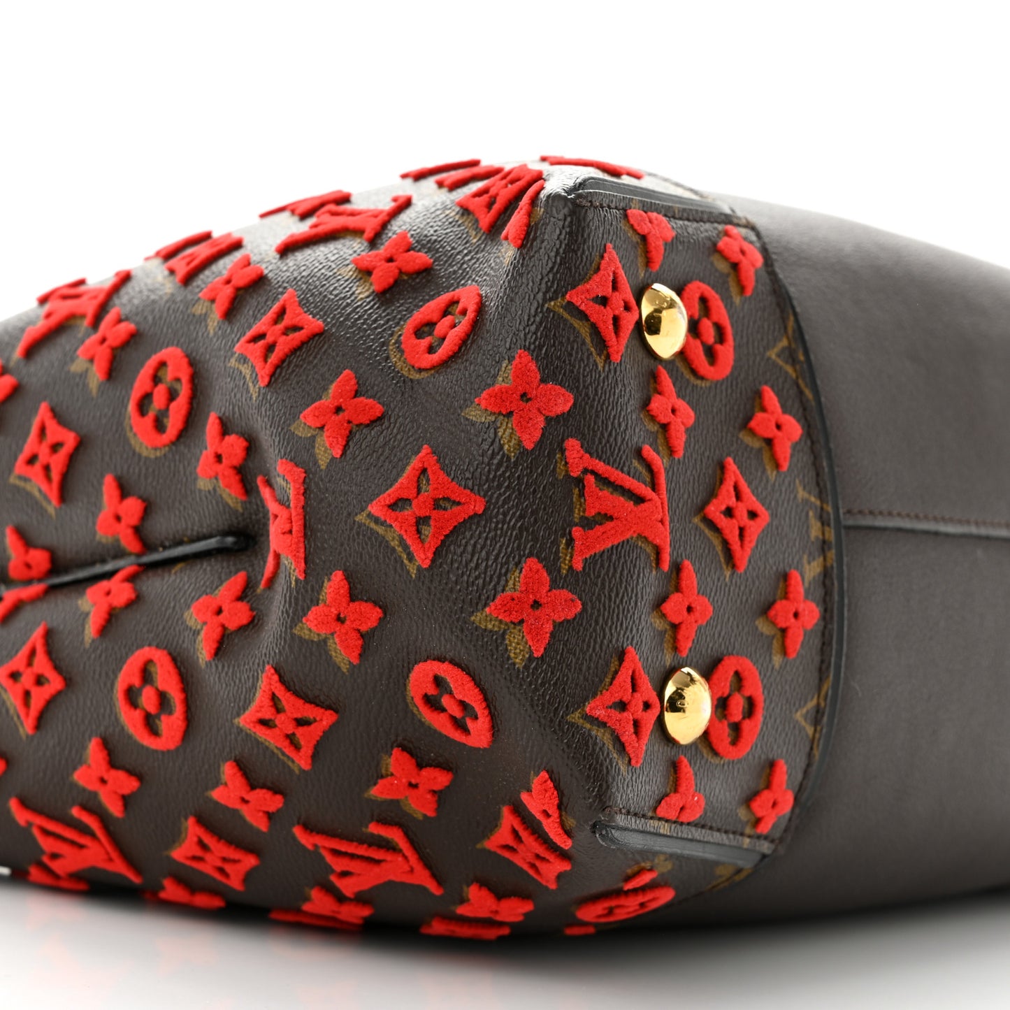 Veau Cachemire Tote W PM Chocolate