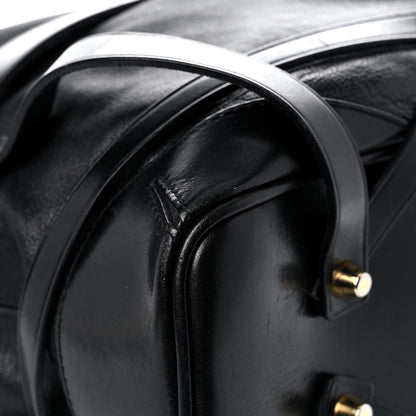 Burberry Soft Lambskin Bridle Calfskin Medium Gosford Hobo Black 14 of 26