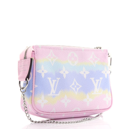 Louis Vuitton Monogram Escale Mini Pochette Accessories Pastel 3 of 11