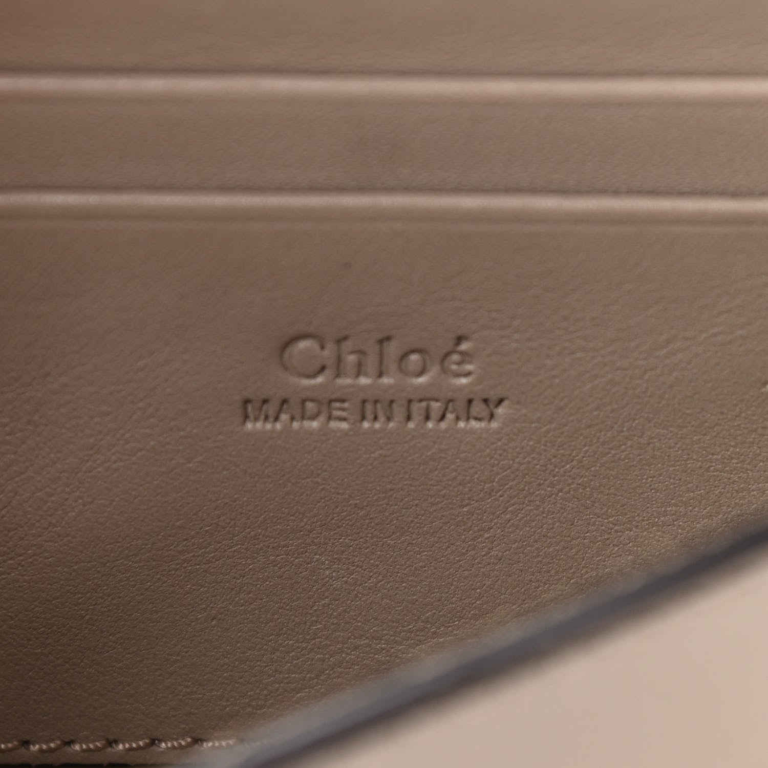 Chloe Suede Calfskin Mini Faye Shoulder Bag Motty Grey 6 of 10