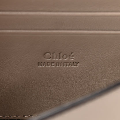 Chloe Suede Calfskin Mini Faye Shoulder Bag Motty Grey 6 of 10
