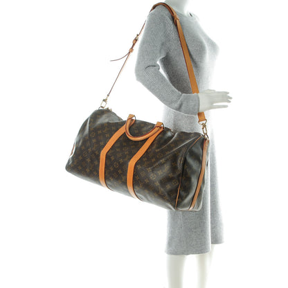 Louis Vuitton Monogram Keepall Bandouliere 50 2 of 11