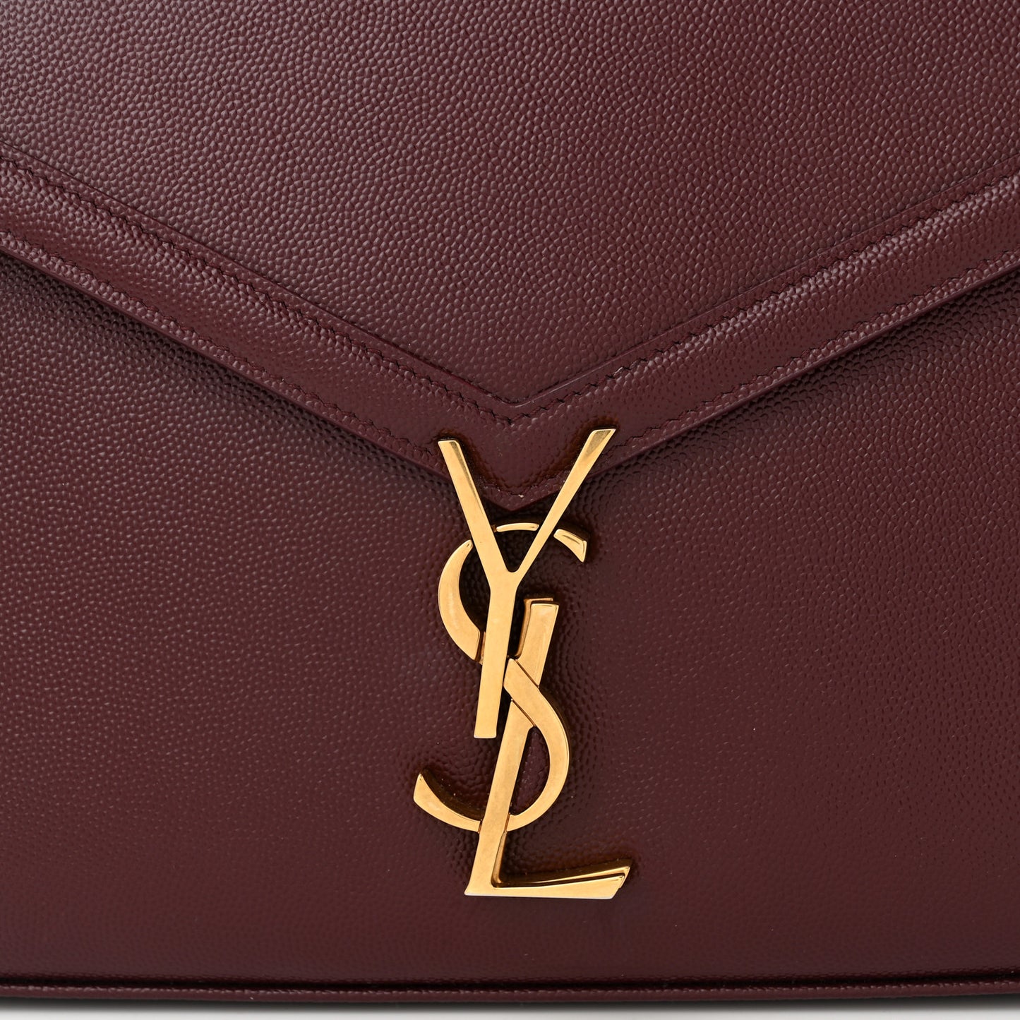 Grain de Poudre Medium Classic Monogram Cassandra Top Handle Rouge Legion