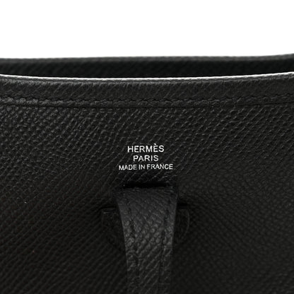 Hermes Epsom Evelyne TPM Black 6 of 11