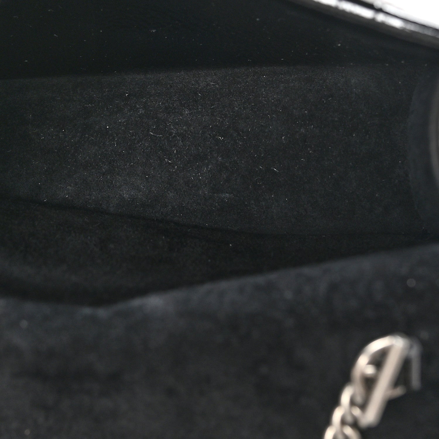 Gucci Crinkled Patent Mini Dionysus Shoulder Bag Black 5 of 10