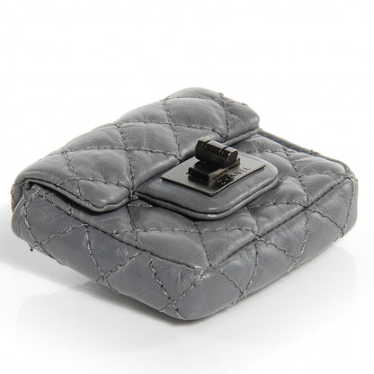 Chanel Leather Quilted Reissue Mini Belt Bag Grey 4 of 6