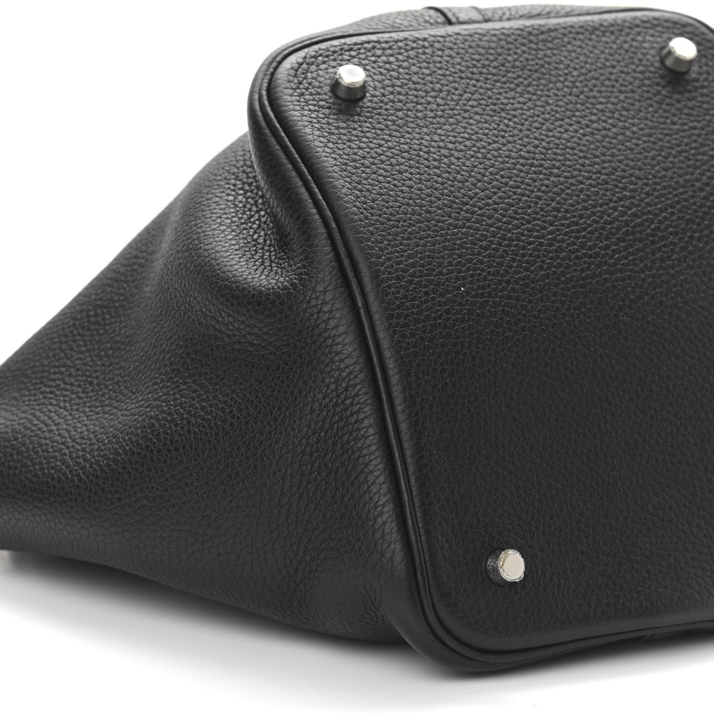 Taurillon Clemence Picotin Lock 22 MM Black