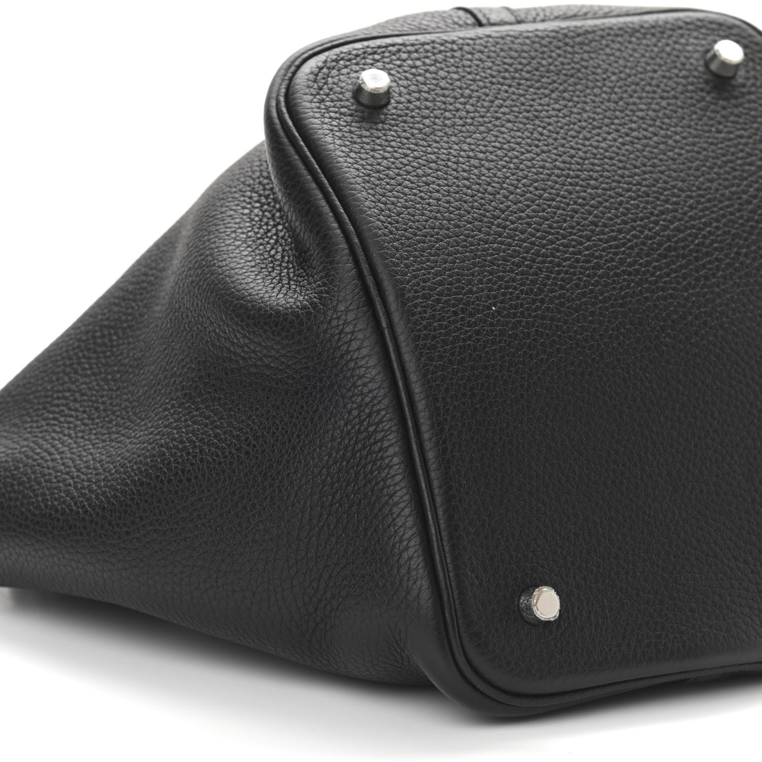 Hermes Taurillon Clemence Picotin Lock 22 MM Black 9 of 11