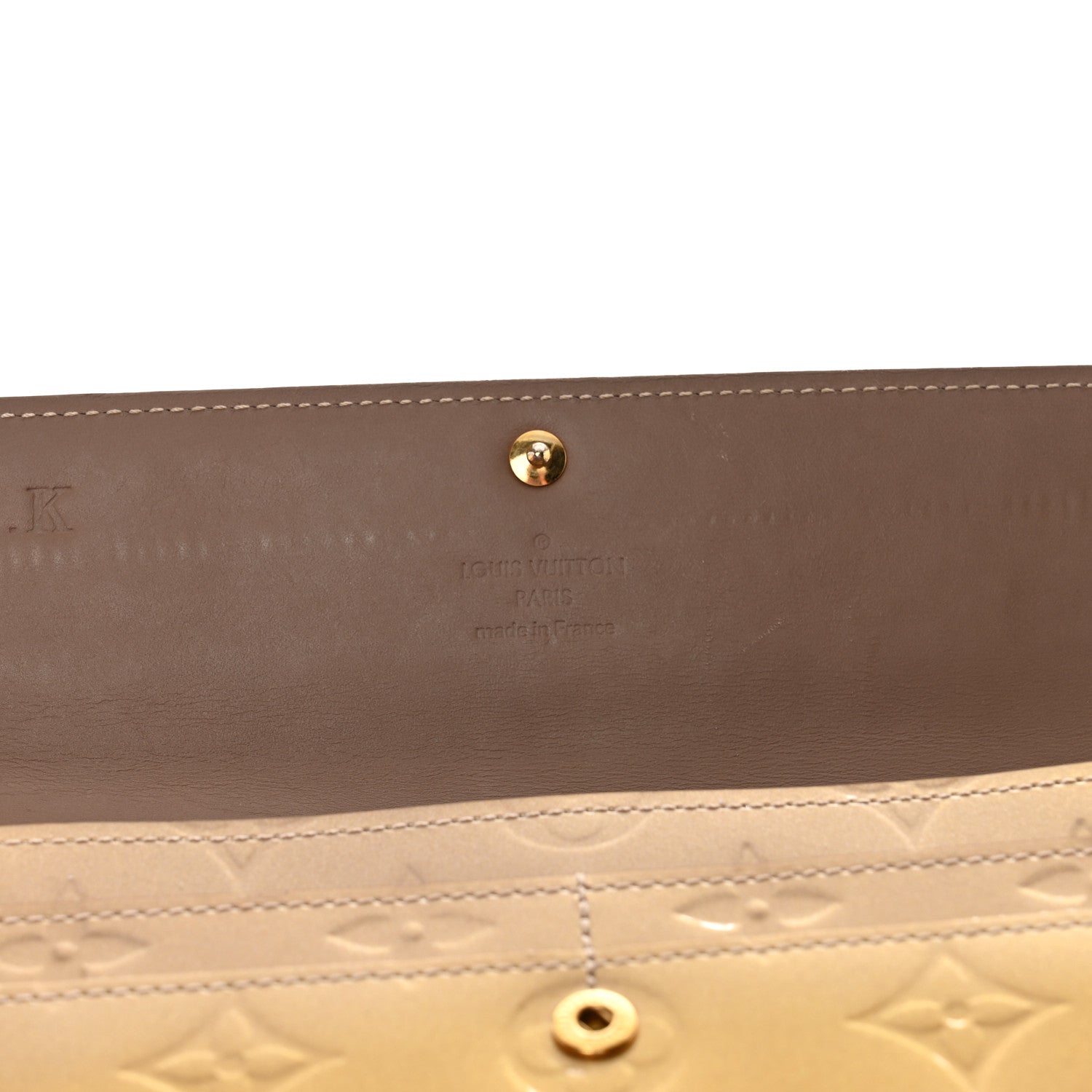 Louis Vuitton Vernis Sarah Wallet Noisette 10 of 11