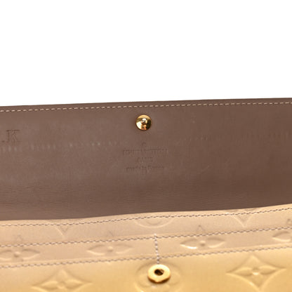 Louis Vuitton Vernis Sarah Wallet Noisette 10 of 11