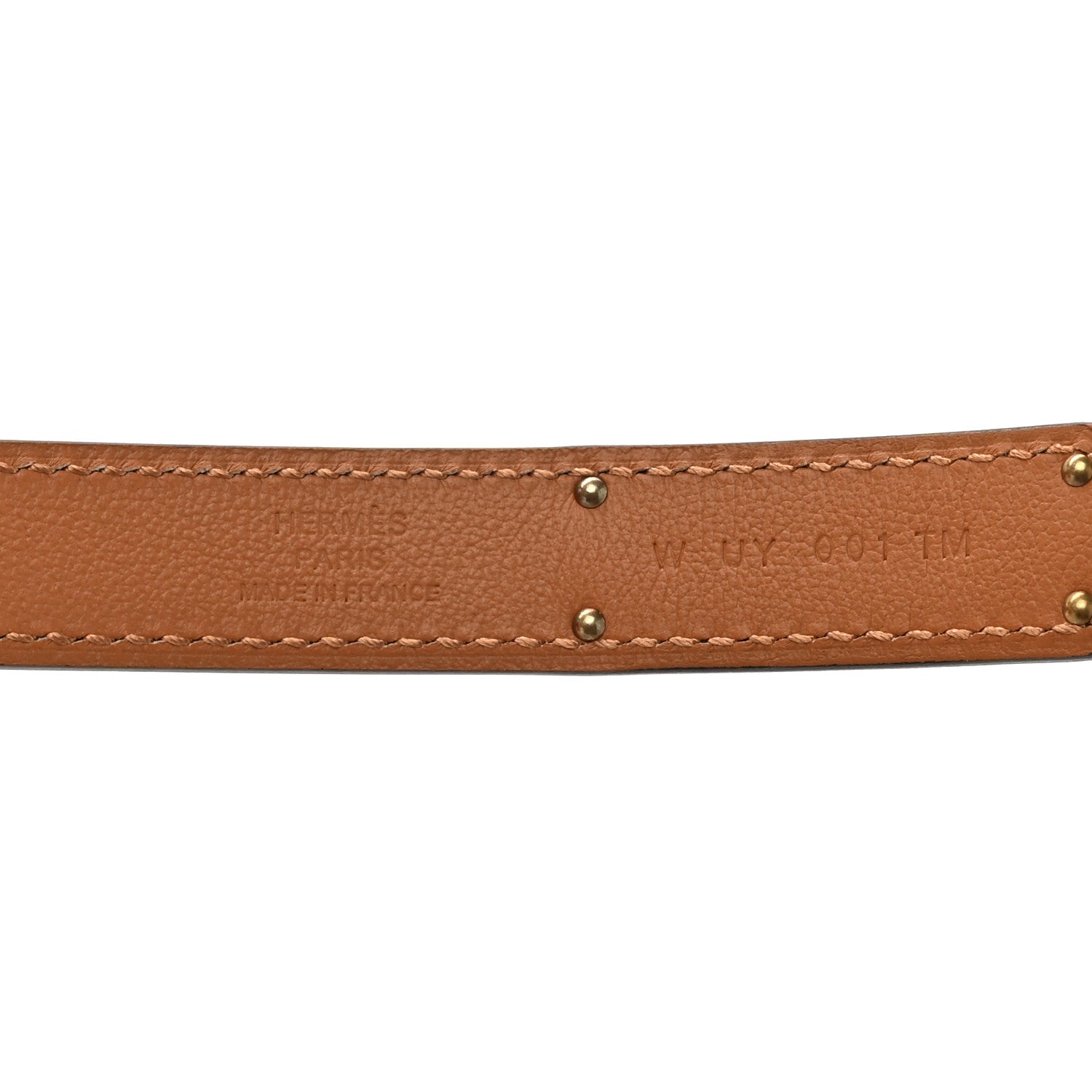 Hermes Epsom Kelly Belt Black 3 of 4