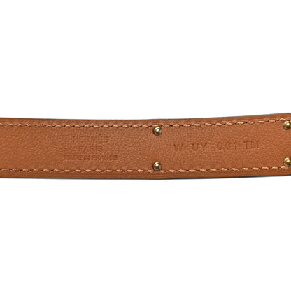 Hermes Epsom Kelly Belt Black 3 of 4