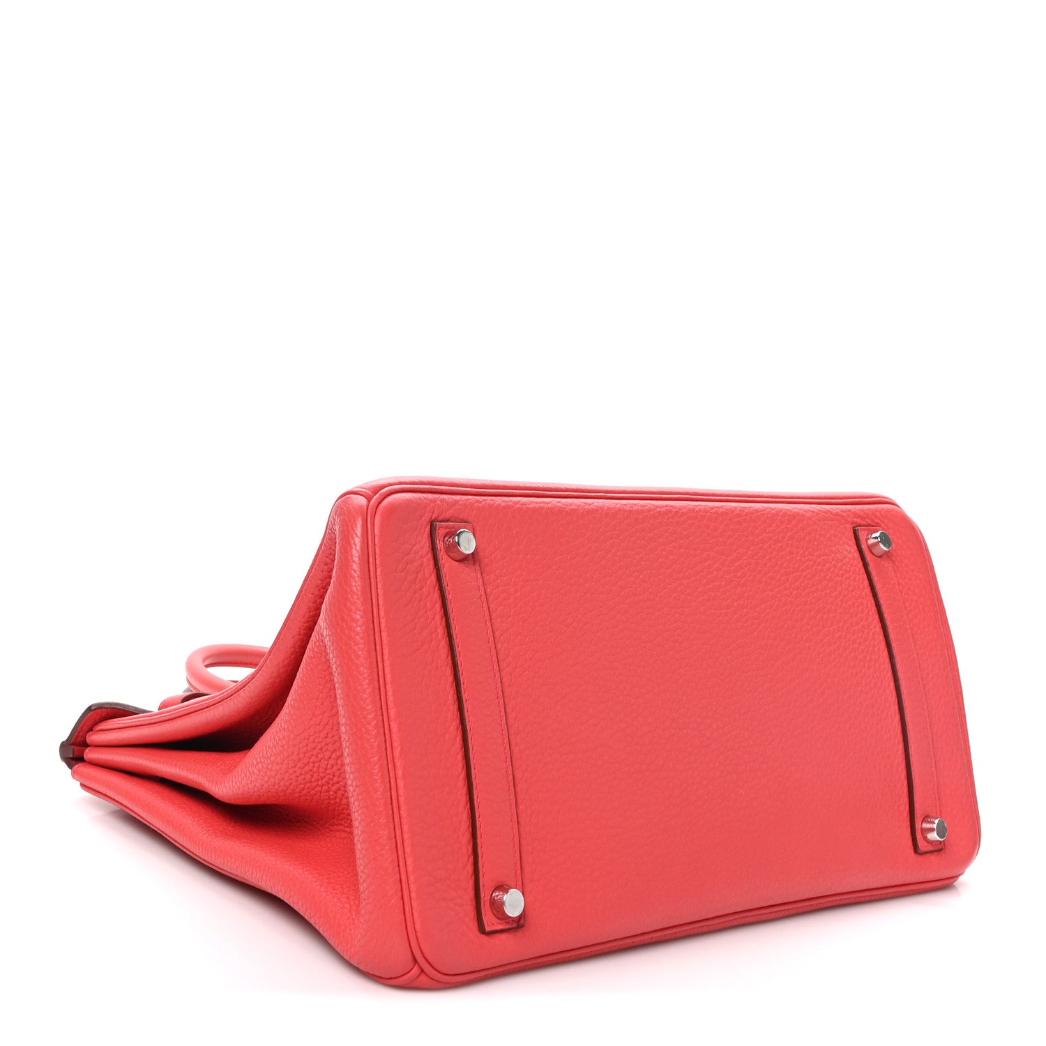 Hermes Taurillon Clemence Birkin 35 Bougainvillea 4 of 10