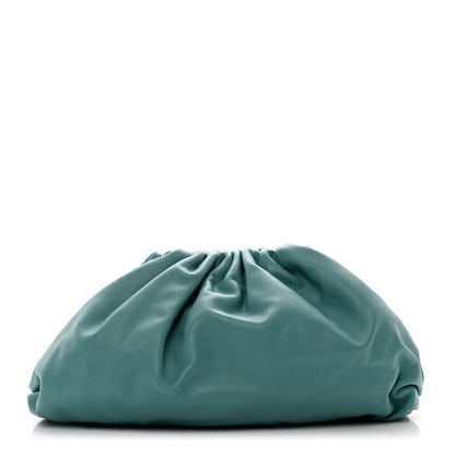 Bottega Veneta Smooth Butter Calf The Pouch Oversized Clutch Linoleum 1 of 9