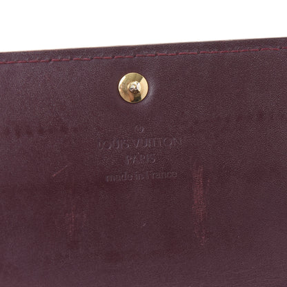 Louis Vuitton Vernis Sarah Wallet Rouge Fauviste 9 of 11