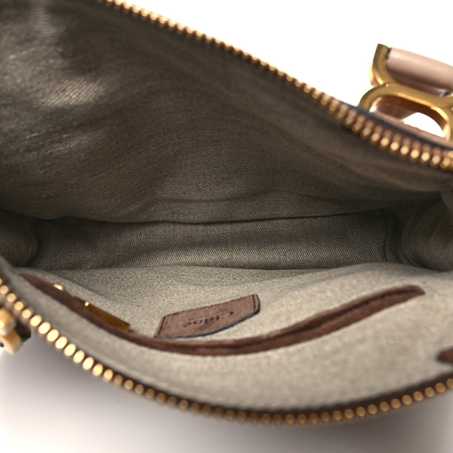Chloe Suede Calfskin Braided Small Marcie Double Carry Pure Brown 5 of 10