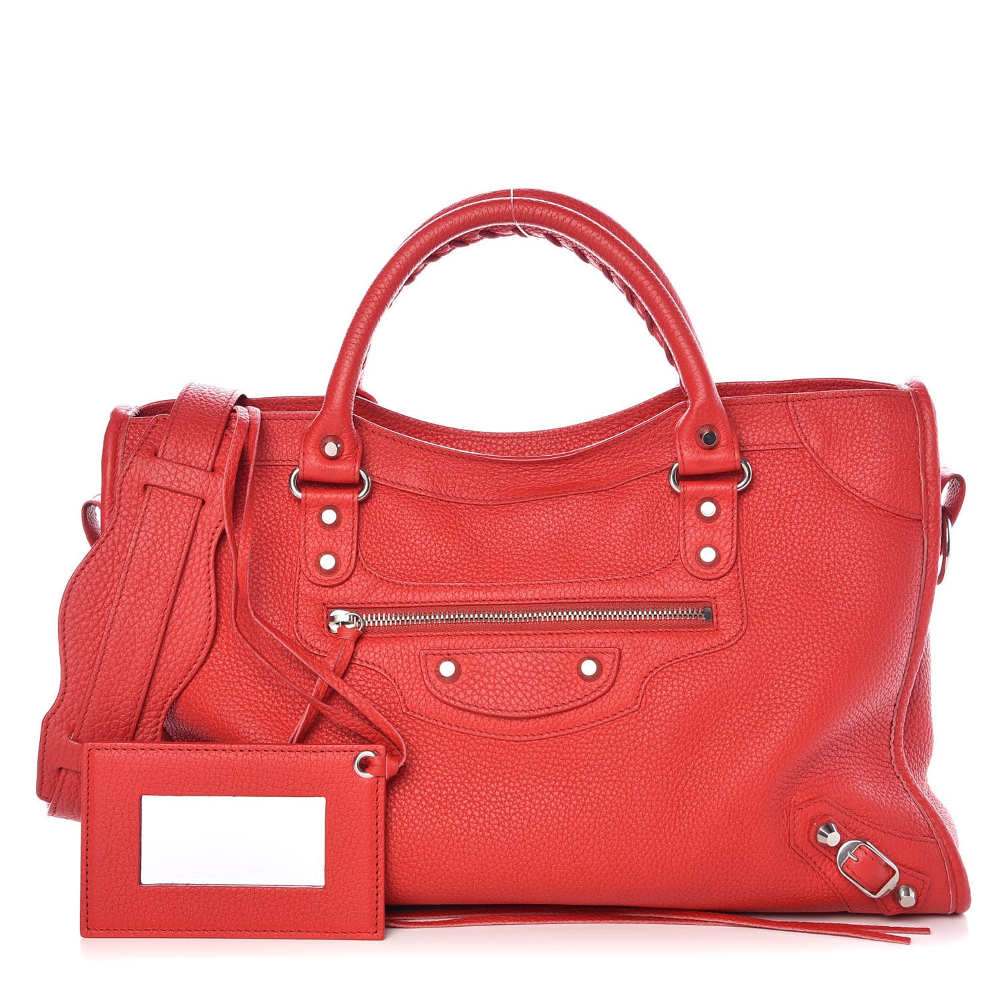Vibrato Calfskin Classic Silver Hardware City Rouge Cerise