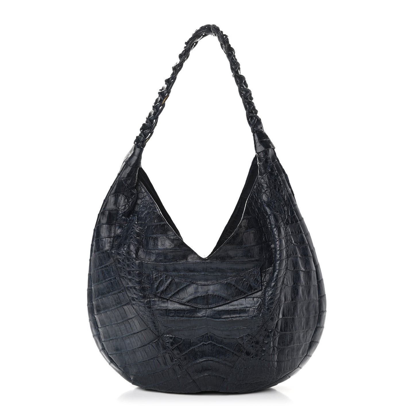 Crocodile Hobo Navy