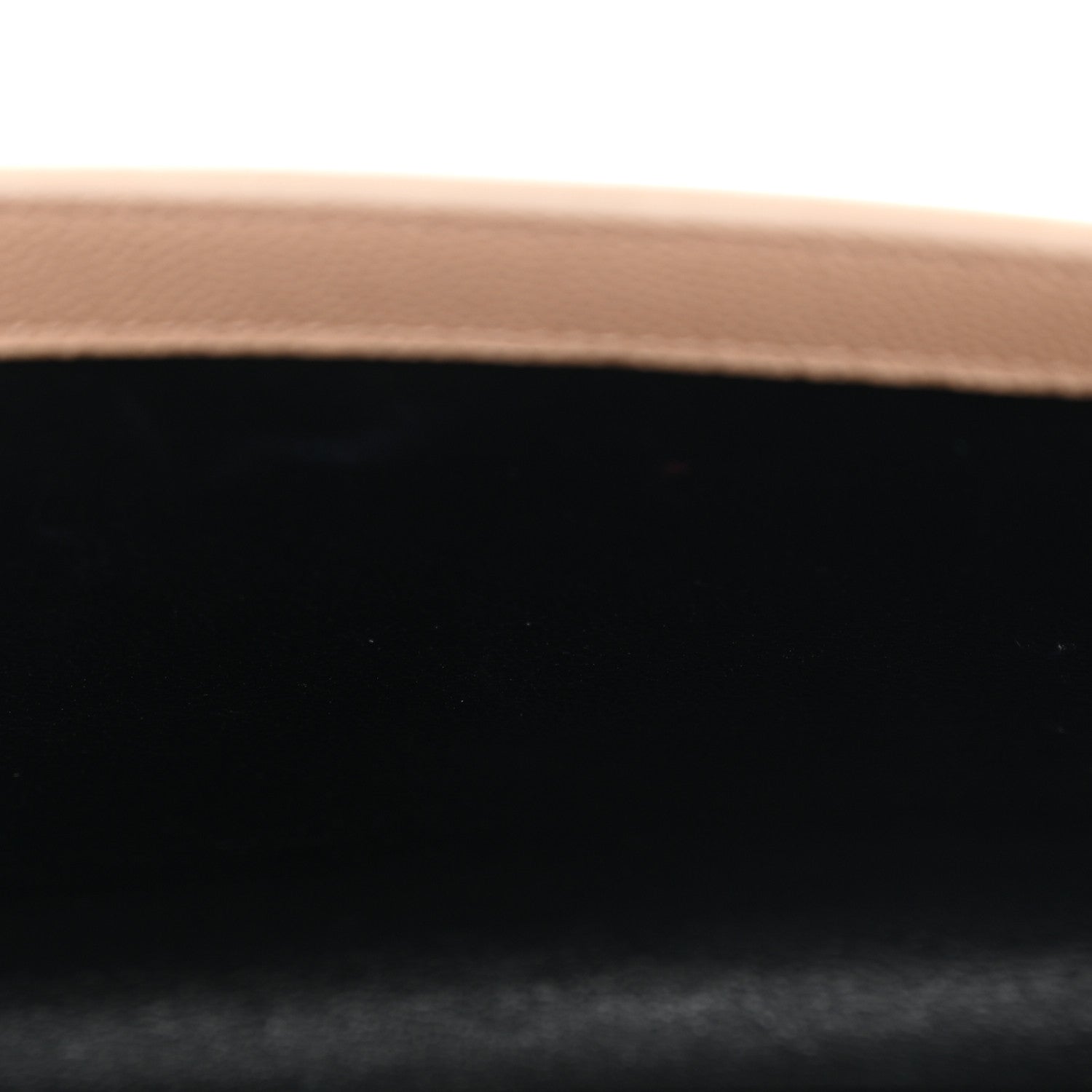 Saint Laurent Grain De Poudre Monogram Uptown Chain Wallet Dark Beige 14 of 14