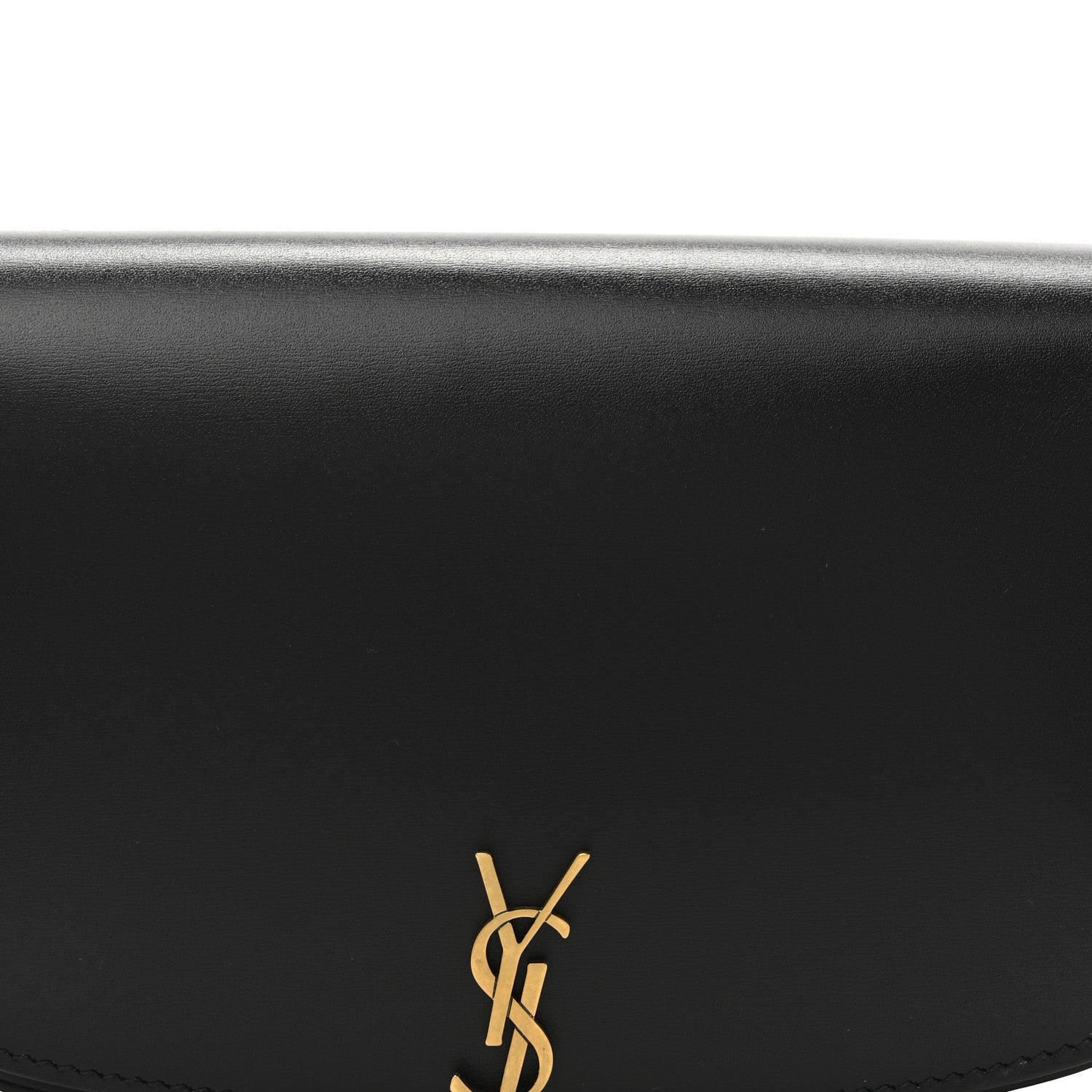 Saint Laurent Box Calfskin Mini Voltaire Shoulder Bag Black 8 of 10