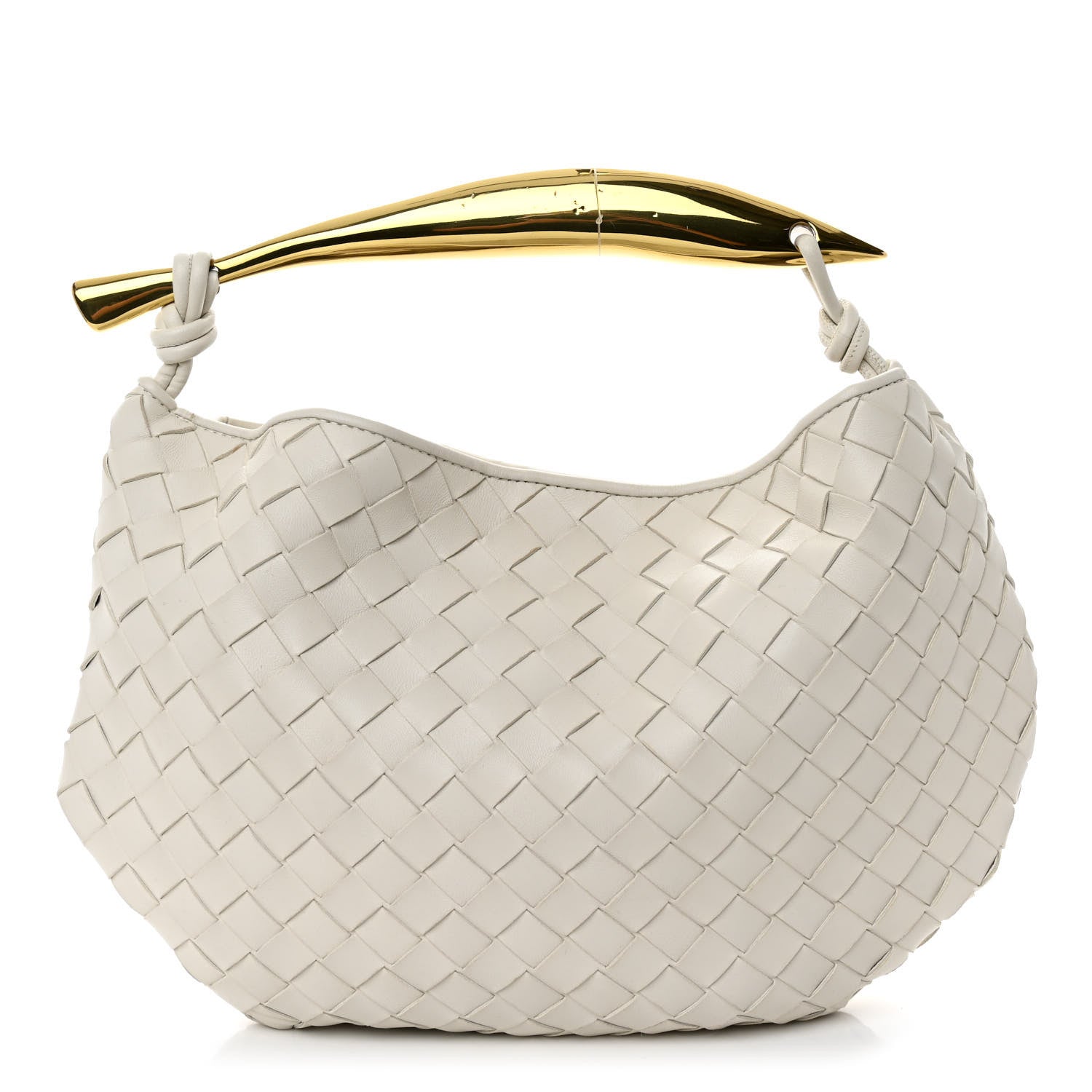 Bottega Veneta Nappa Intrecciato Sardine Bag Chalk 1 of 10