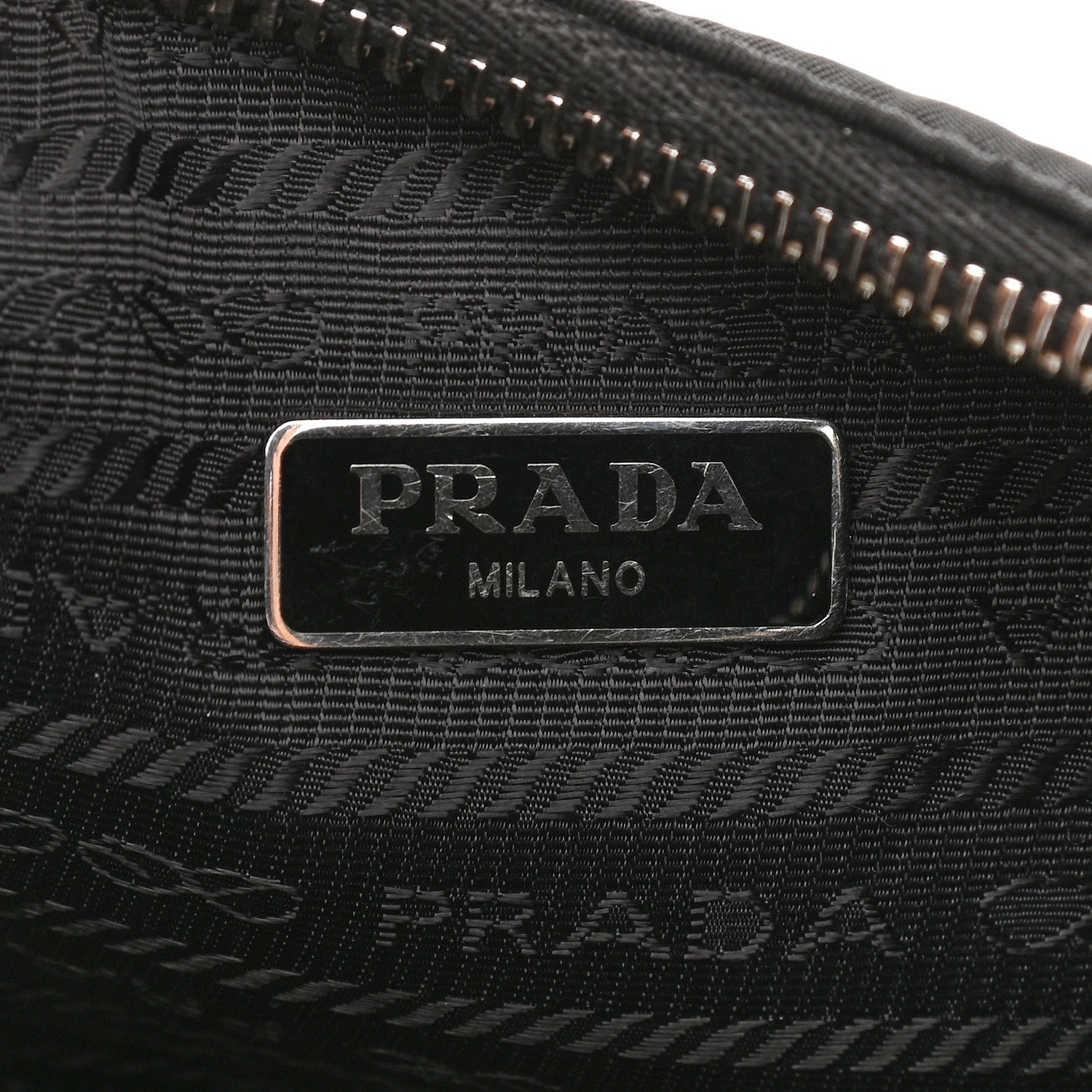 Prada Nylon Re-Edition 2005 Shoulder Bag Black 6 of 10