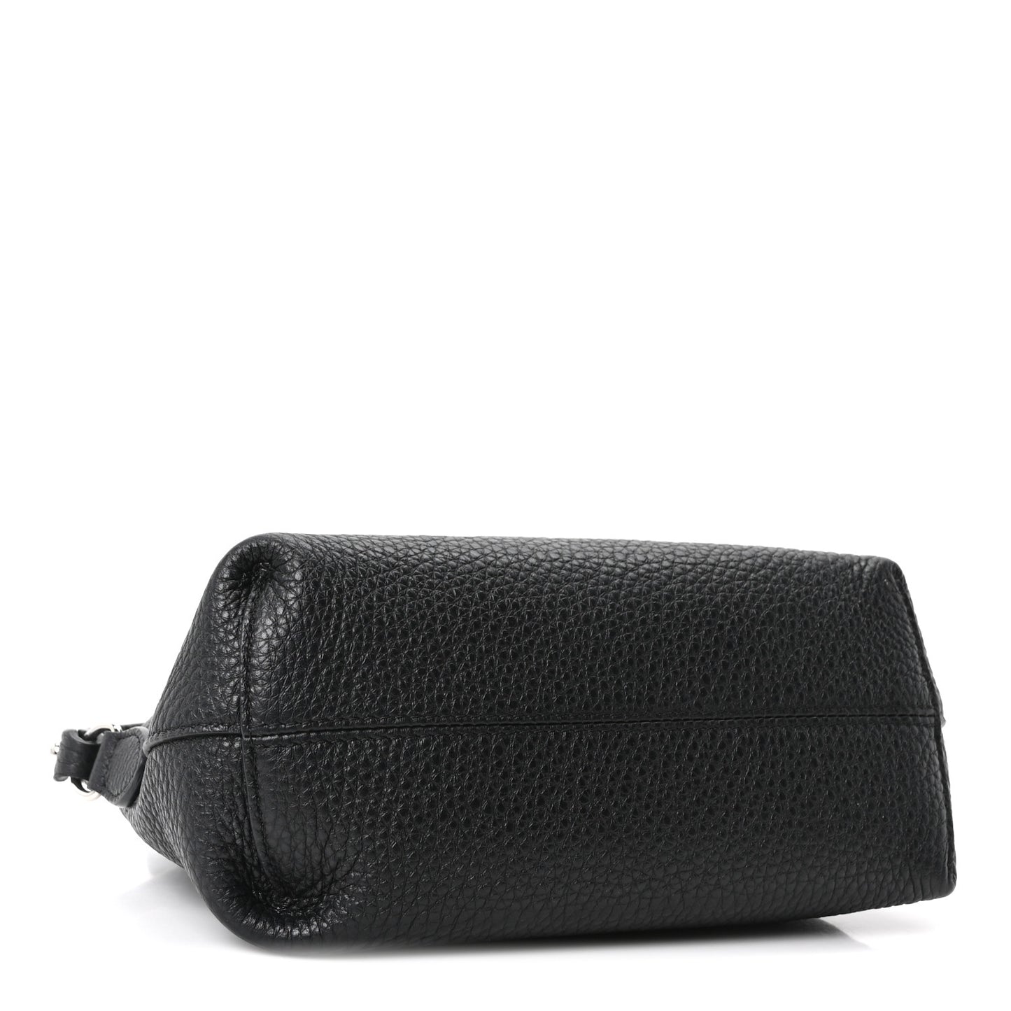 Cuoio Romano Selleria Sintetica Tape Stitch Mini By The Way Boston Bag Black