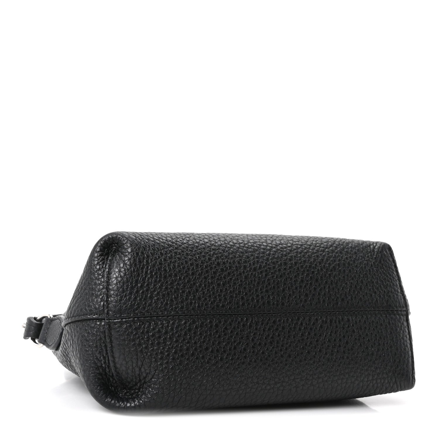 Fendi Cuoio Romano Selleria Sintetica Tape Stitch Mini By The Way Boston Bag Black 4 of 10