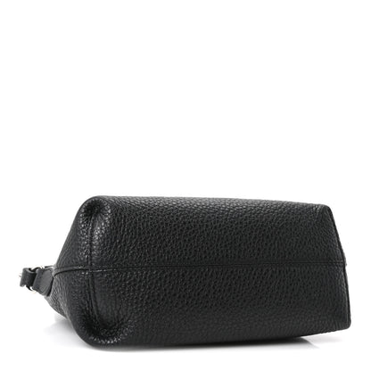 Fendi Cuoio Romano Selleria Sintetica Tape Stitch Mini By The Way Boston Bag Black 4 of 10