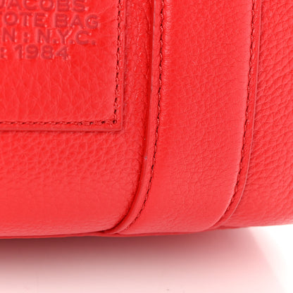 Marc Jacobs Grained Calfskin Small The Tote Bag Red 12 of 13