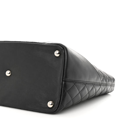 Chanel Calfskin Quilted Large Cambon Tote Black 10 of 12