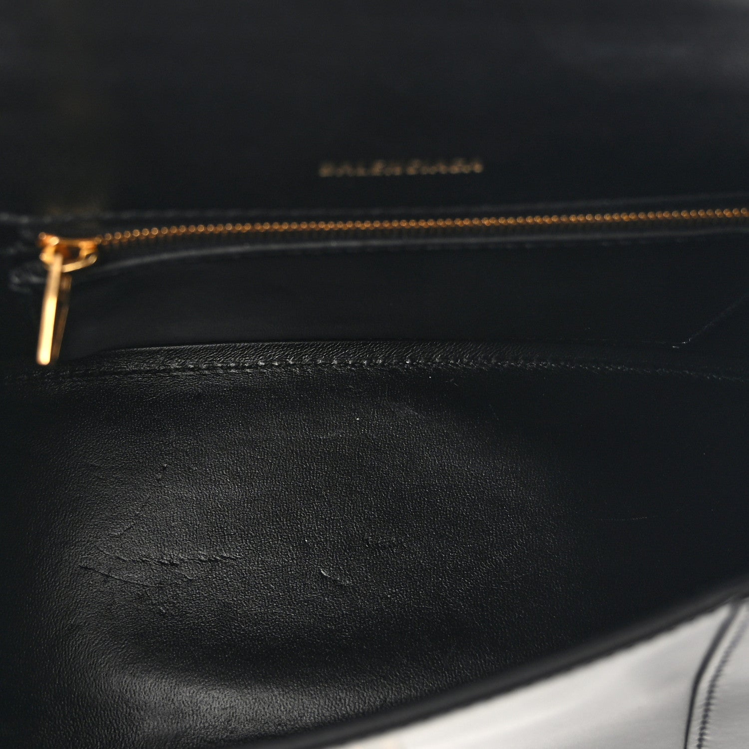 Balenciaga Shiny Box Calfskin Small Hourglass Top Handle Bag Black 5 of 9