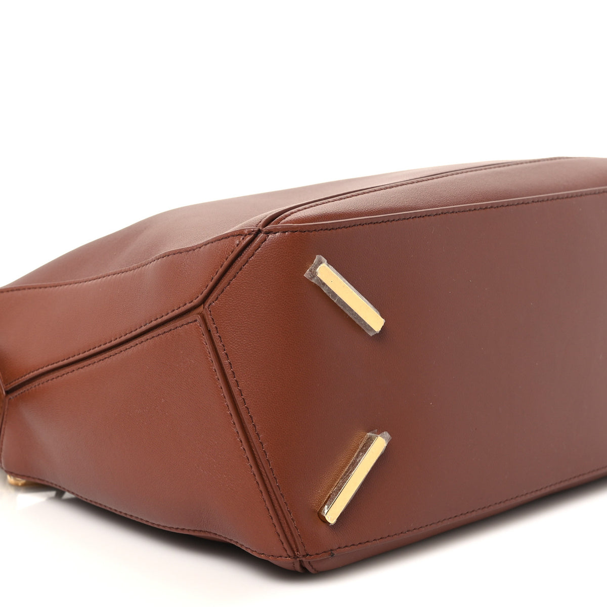 Loewe Nappa Lambskin Medium Featherlight Puzzle Bag Pecan 9 of 10