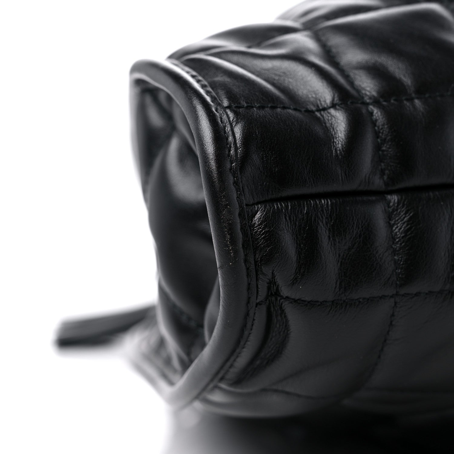 Gucci Calfskin Quilted Large Deco Tote Bag Black 8 of 9