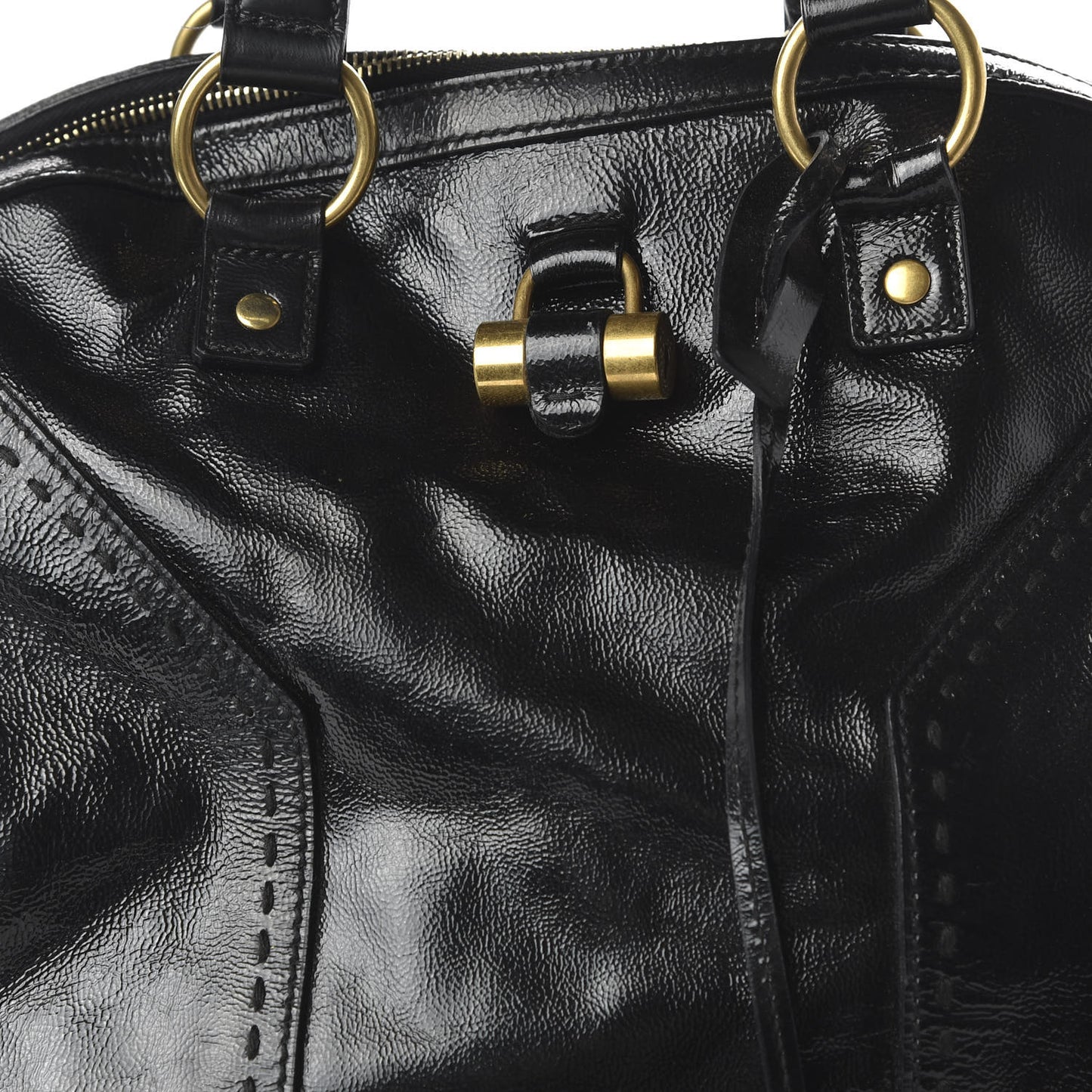 Patent Oversized Muse Black