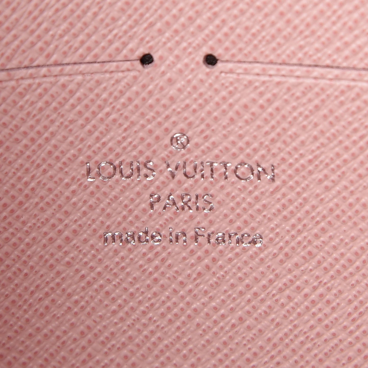 Epi Twist Chain Wallet Rose Ballerine