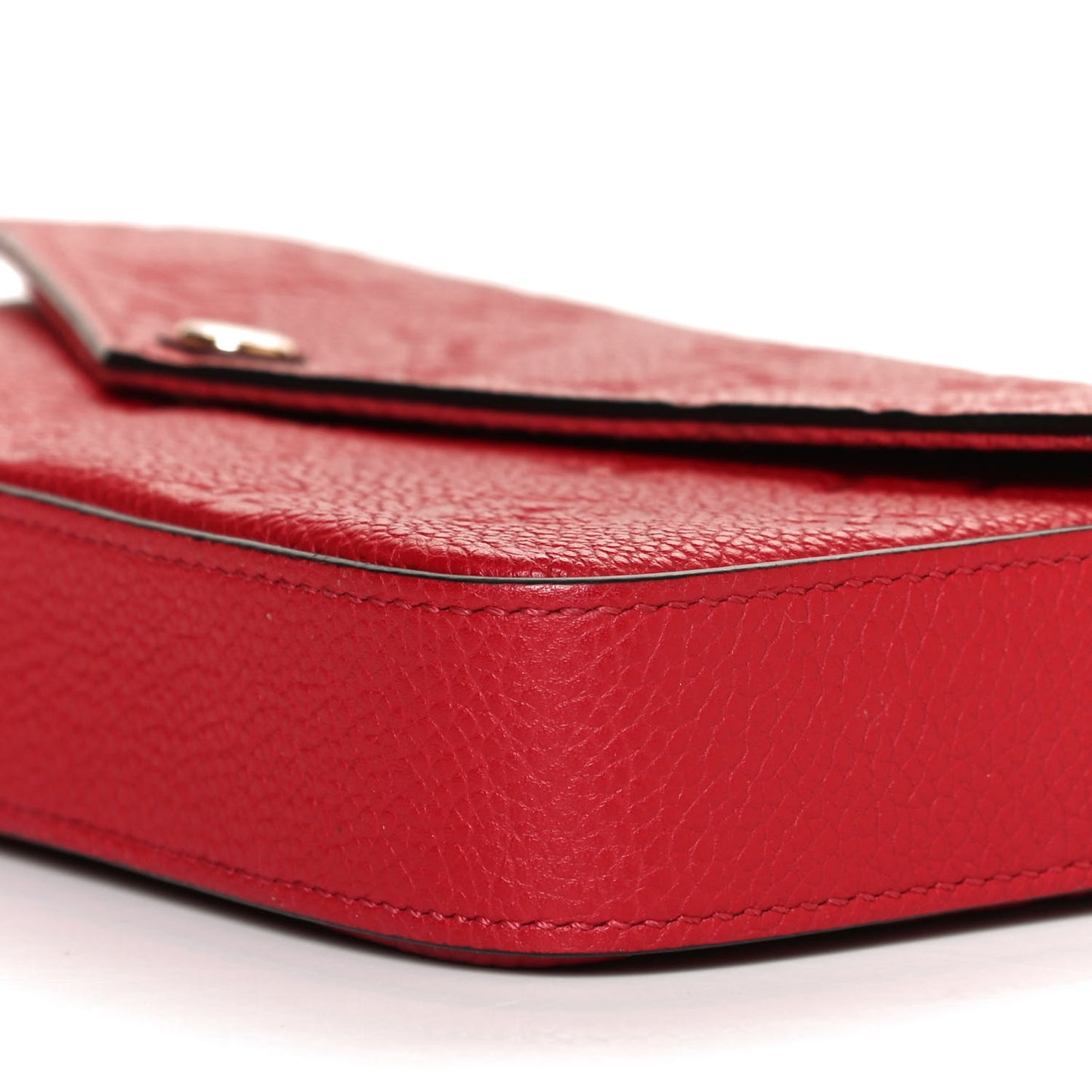 Empreinte Pochette Felicie Chain Wallet Scarlet
