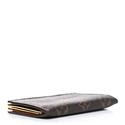 Louis Vuitton Monogram French Kiss Lock Coin Purse 3 of 10