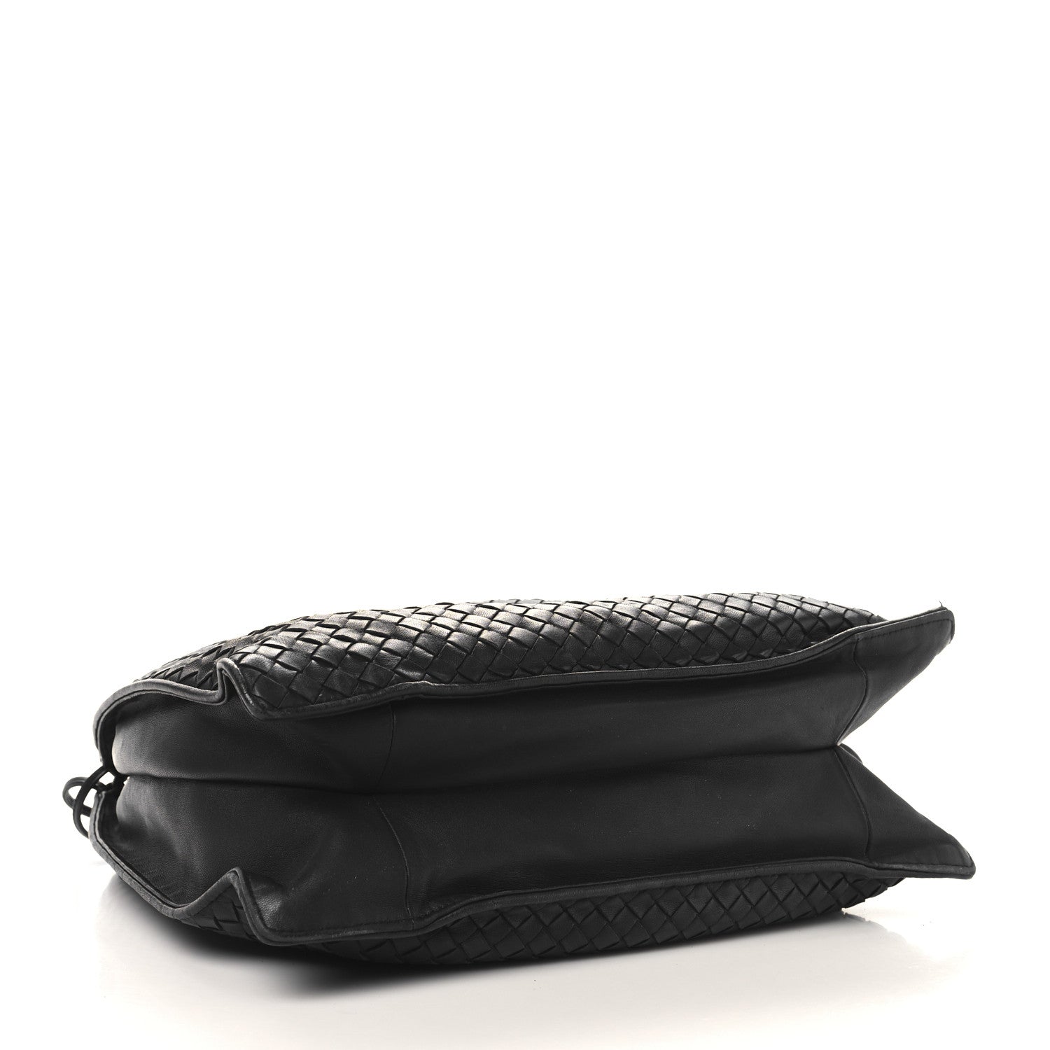 Bottega Veneta Nappa Intrecciato Medium Drawstring Tassel Tote Black 4 of 9