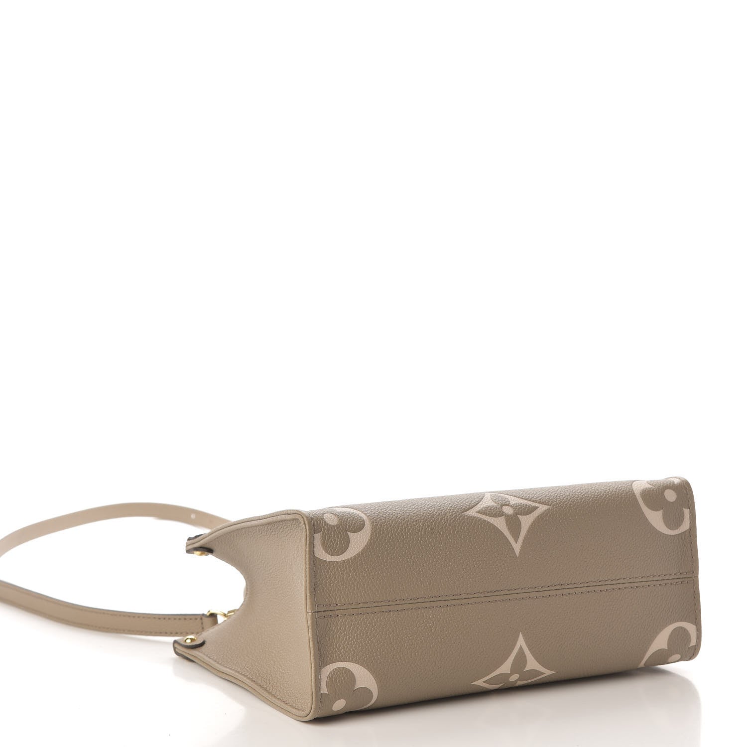Louis Vuitton Empreinte Monogram Giant Onthego PM Tourterelle Creme 4 of 10